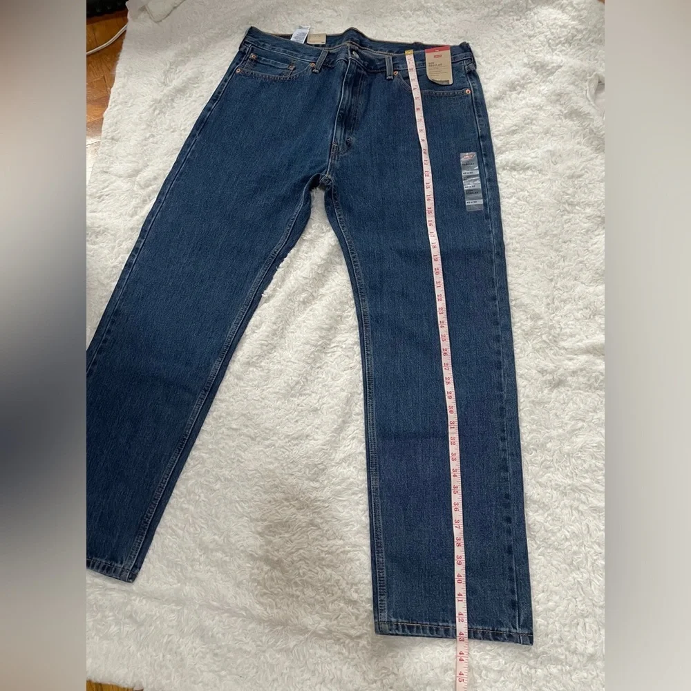 Levi's Dark Blue Straight Jeans